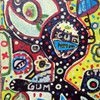 Nacho_Barrales_city-gum-tecnique-mixte-on-wood-43-x-32cm