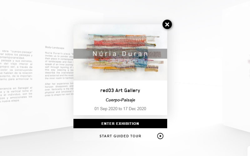 Nuria Duran 3D solo exhibition